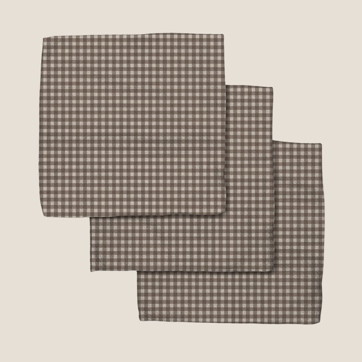 Geometry Whidbey Check Dishcloth Set, 3pk