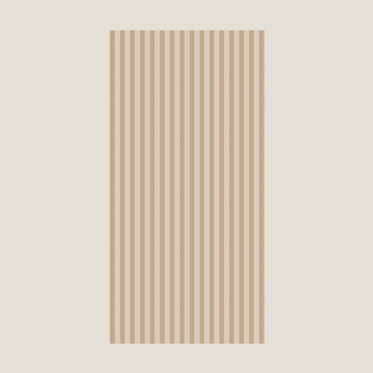 Tone-in-Tone Napkins, 10x20cm 16pk - Beige Stripe