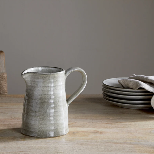 Valinha Grey Earthenware Jug