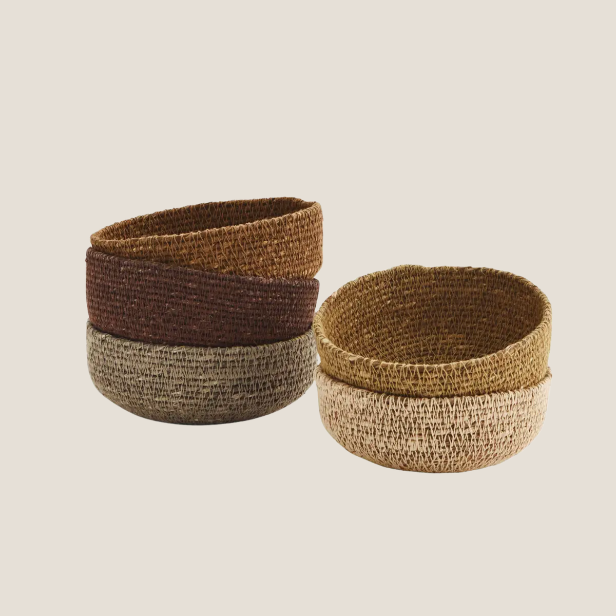 Seagrass Bowl 12cm - Rust