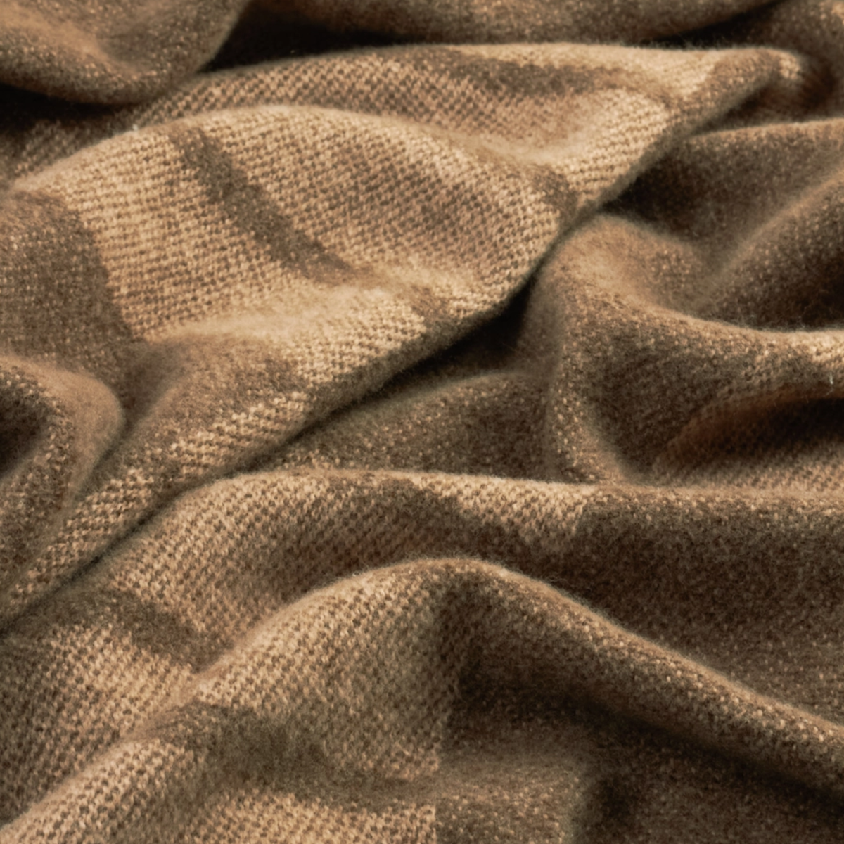Harlech Woven Reversible Throw in Brown