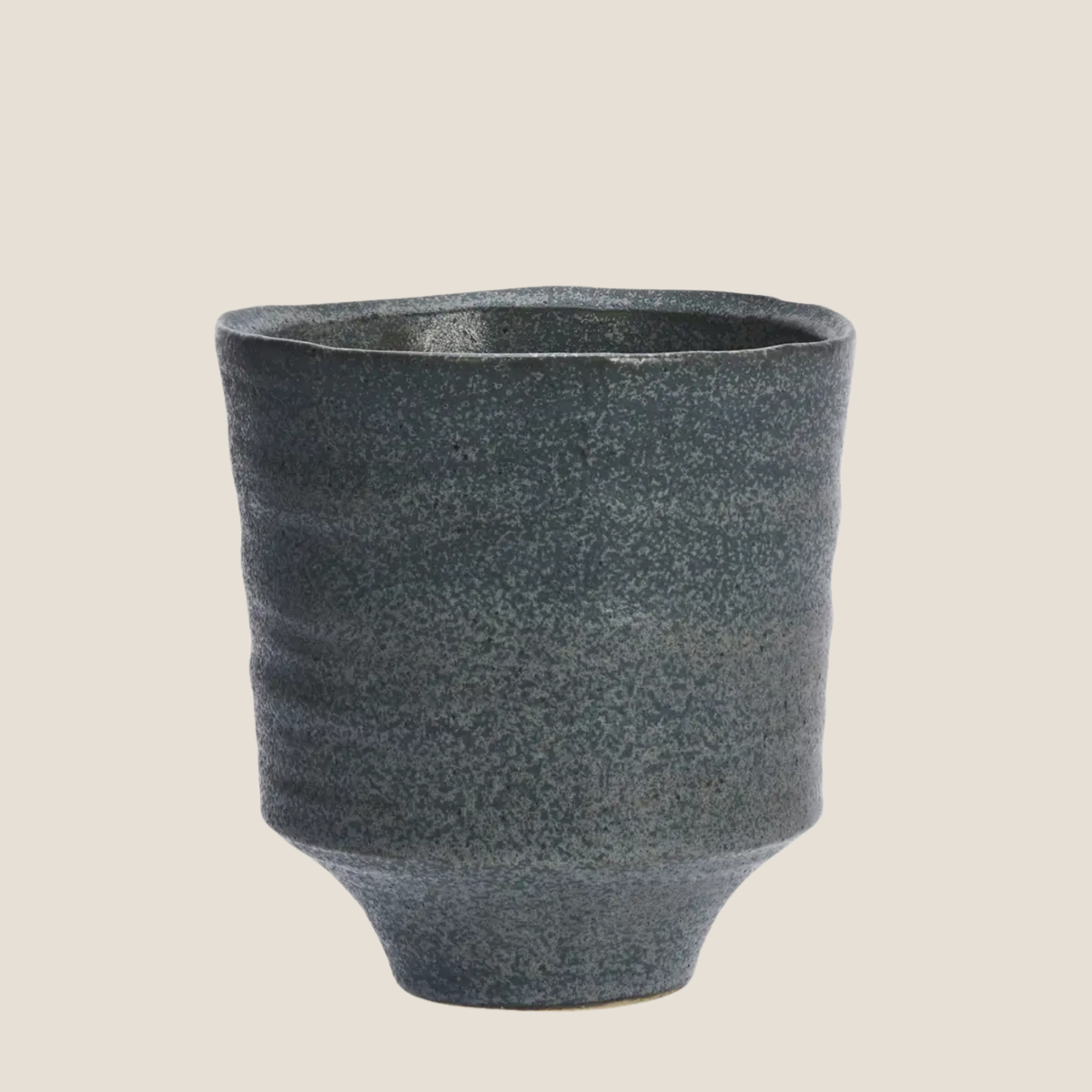 Stoneware Pot - Petrol
