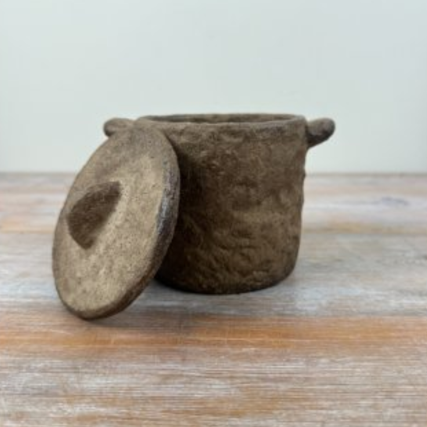 Cement Storage Pot, 13cm
