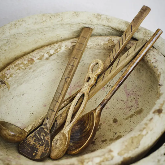 Wilde Wooden Serving Spoon