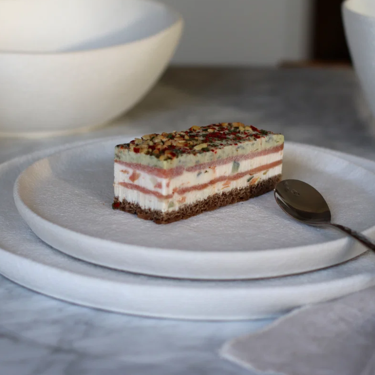 Stoneware Snowstack Small 21cm Plate - Matte White