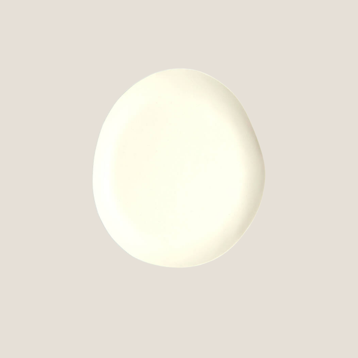 Kotao Extra-Small Metal Plate - Cream