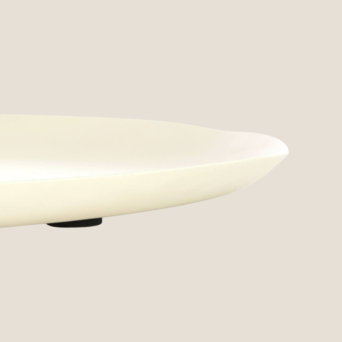 Kotao Extra-Small Metal Plate - Cream