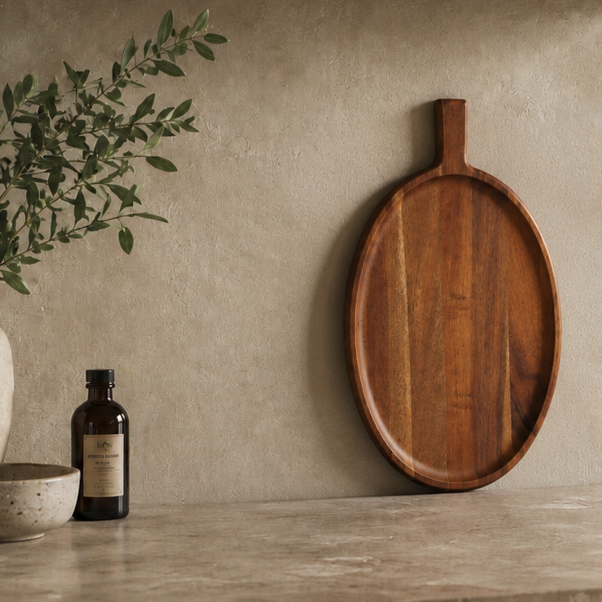 Acacia Wood Serving Board - 40cm