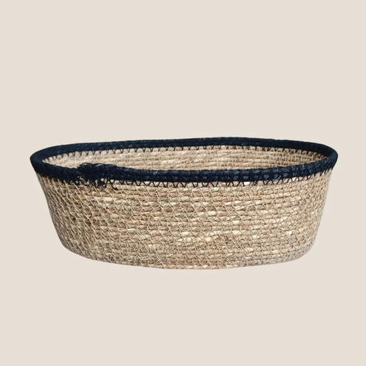 Seagrass Oval Basket - Natural