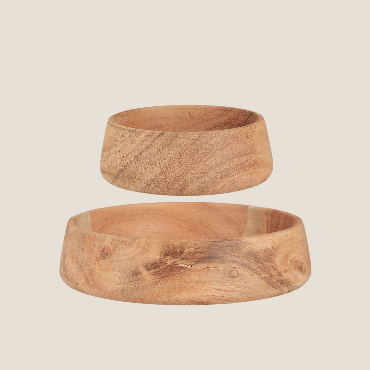 Cove Acacia Bowls, Set of 2