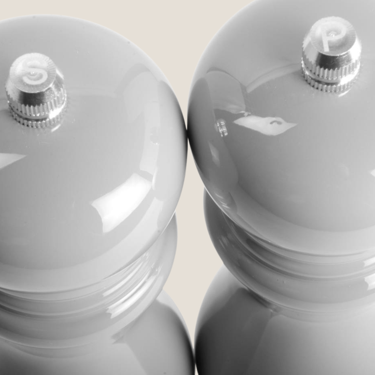 Salt & Pepper Mills, Set of 2 - Grey