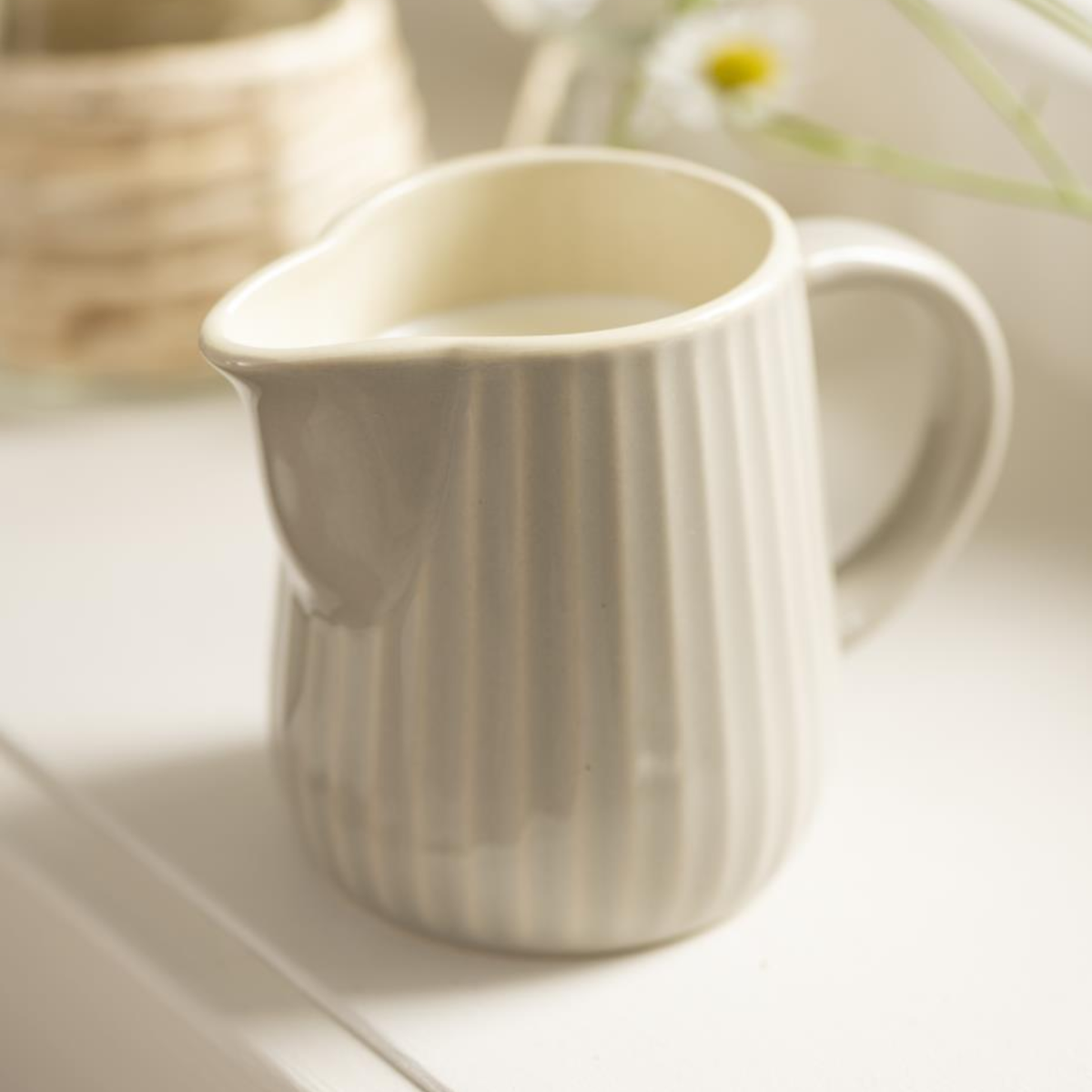 Mynte Milk Jug - Latte
