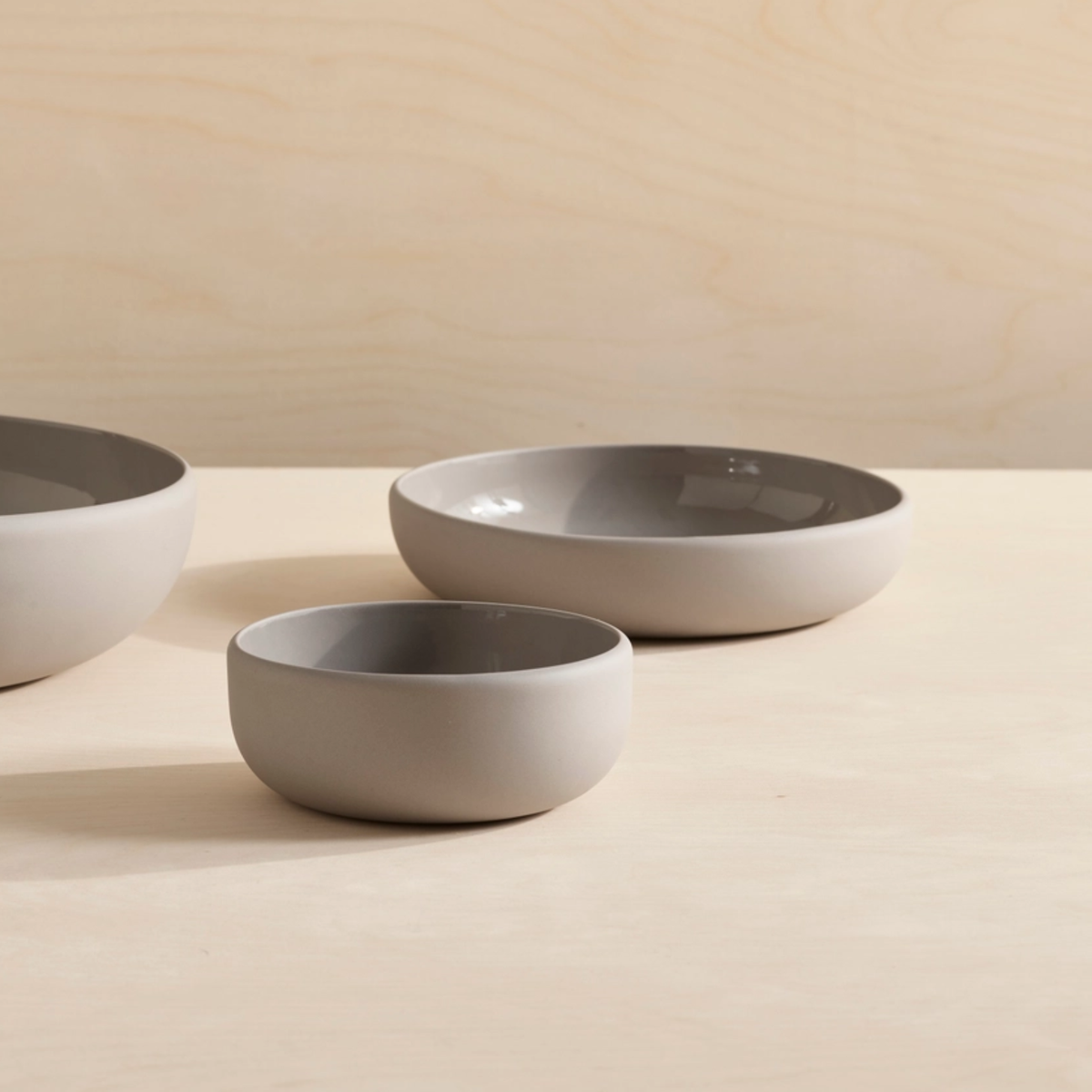Colombo Small Serving Bowl - Grey