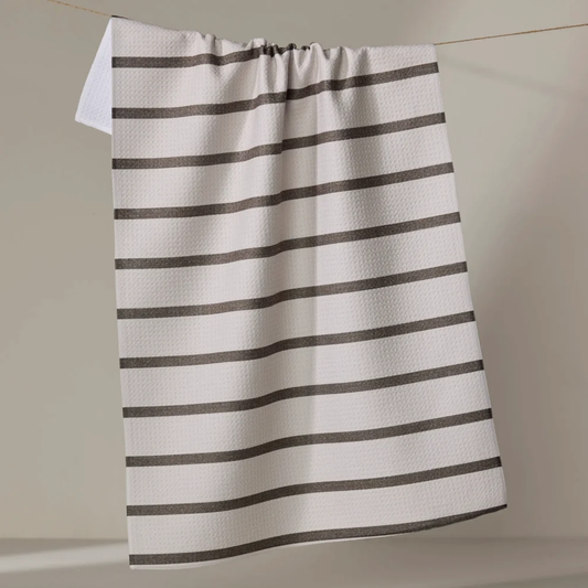 Geometry Salt Air Tea Towel
