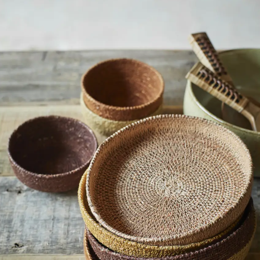 Seagrass Bowl 12cm - Brown