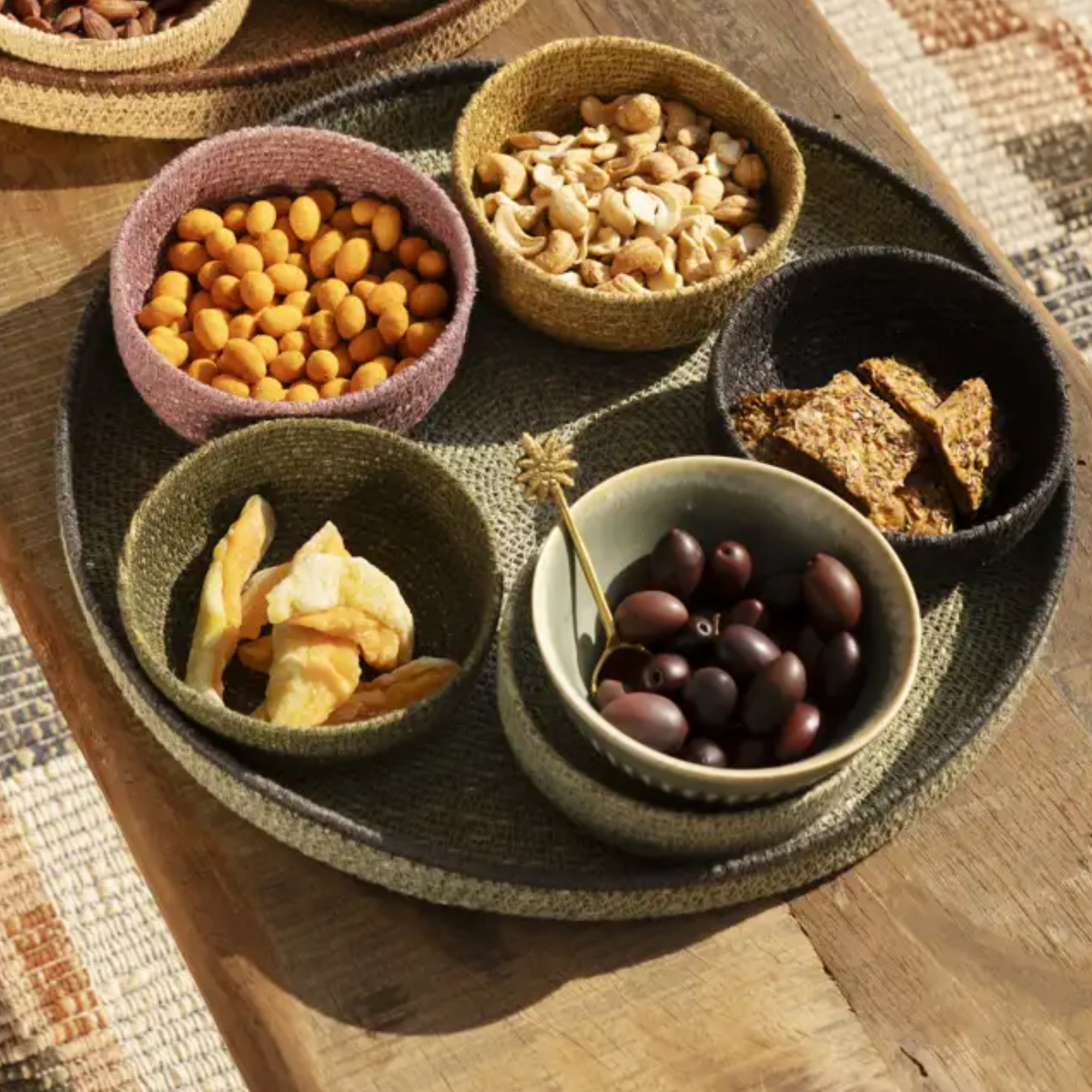 Seagrass Bowl 12cm - Taupe