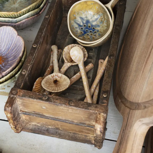 Marbled Stoneware Teaspoon