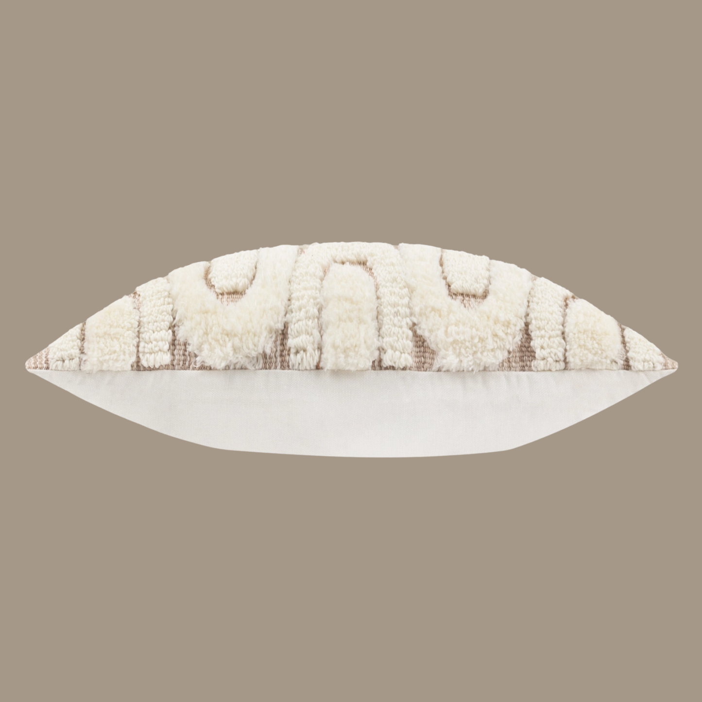 Fosse Tufted Cushion Cover in Natural