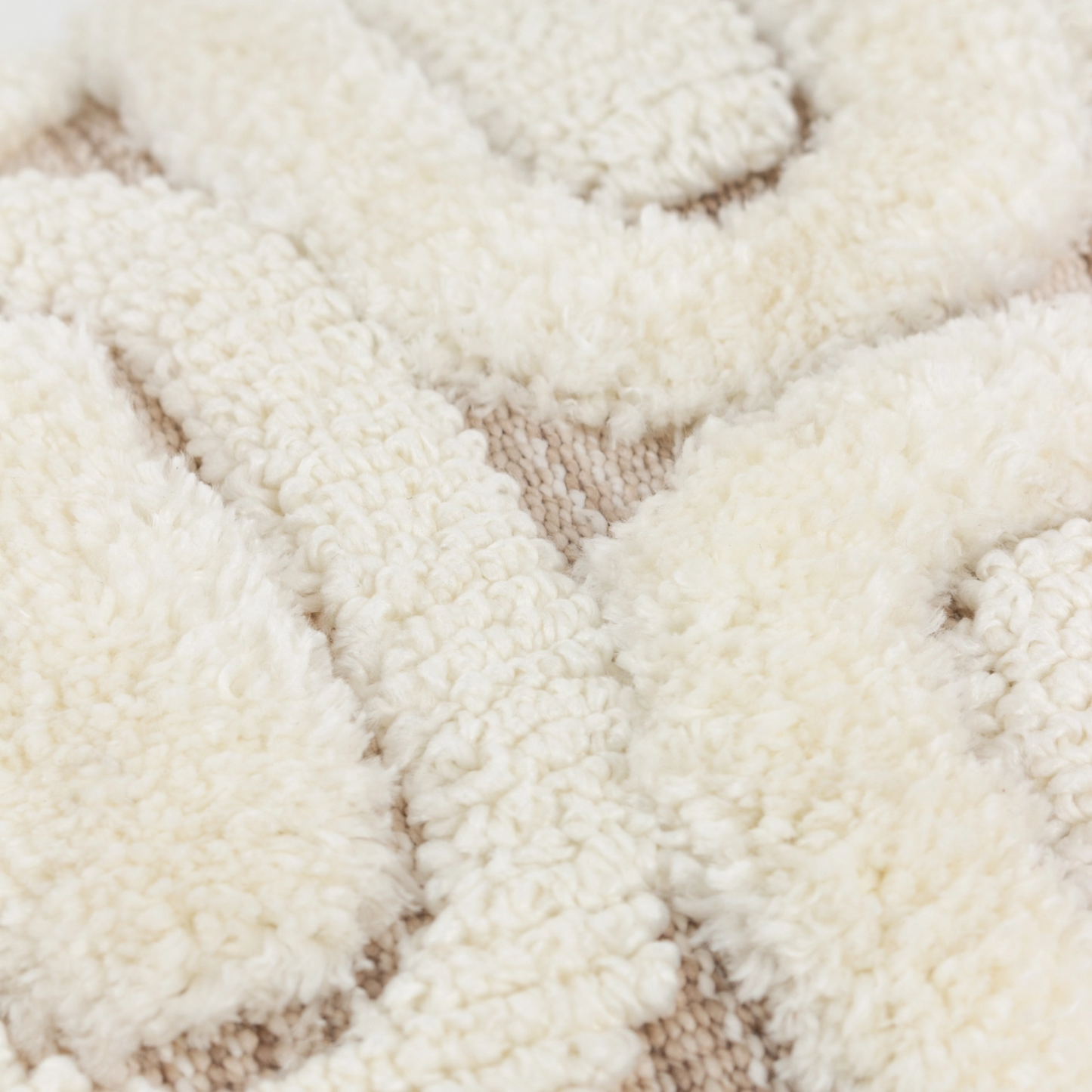 Fosse Tufted Cushion Cover in Natural