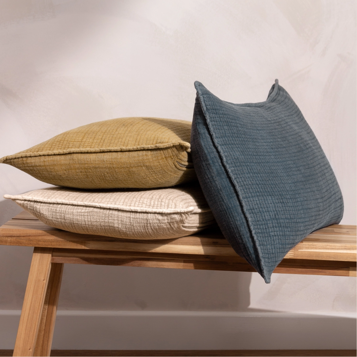 Ribble Cushion Cover in Ink