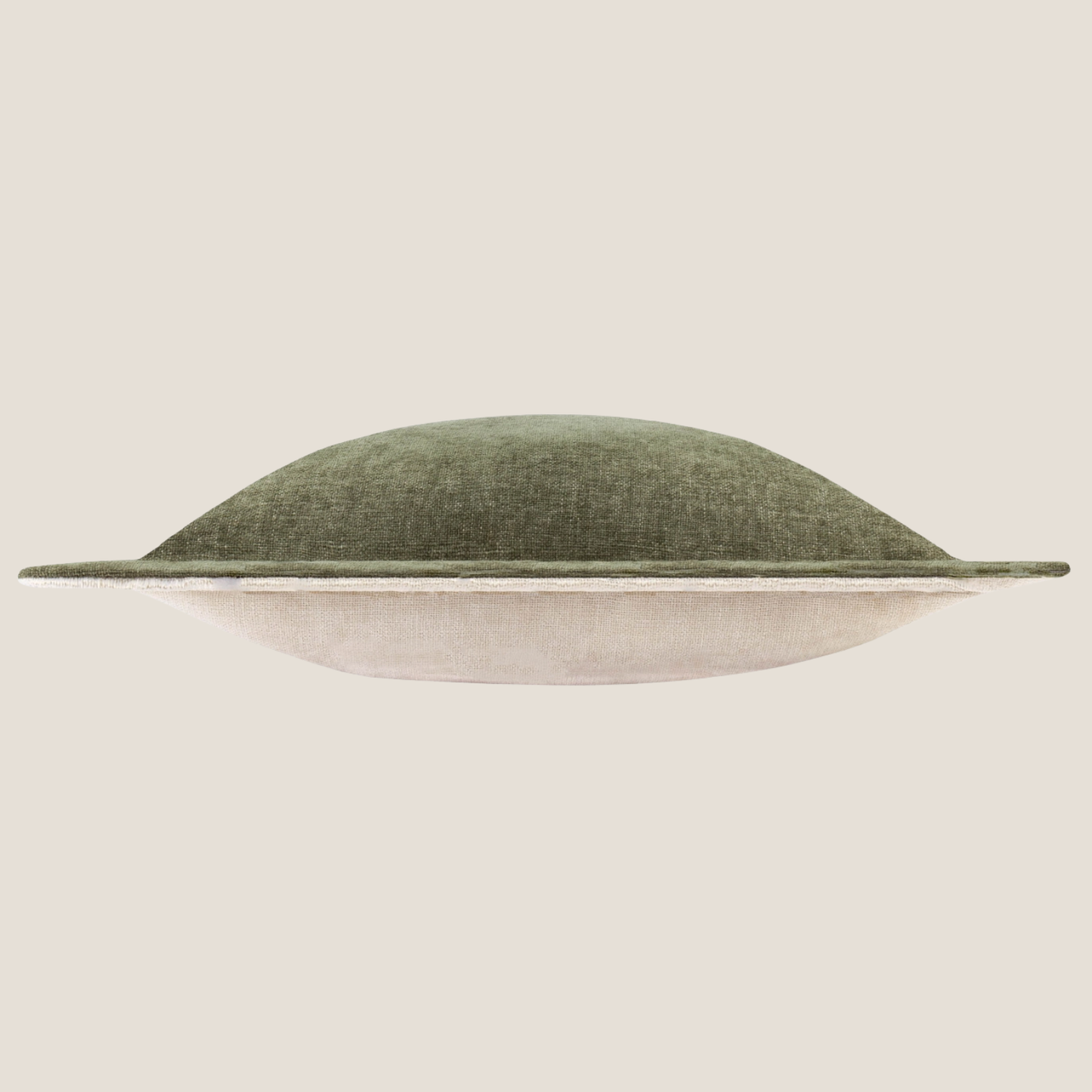 Dune Chenille Cushion Cover in Moss