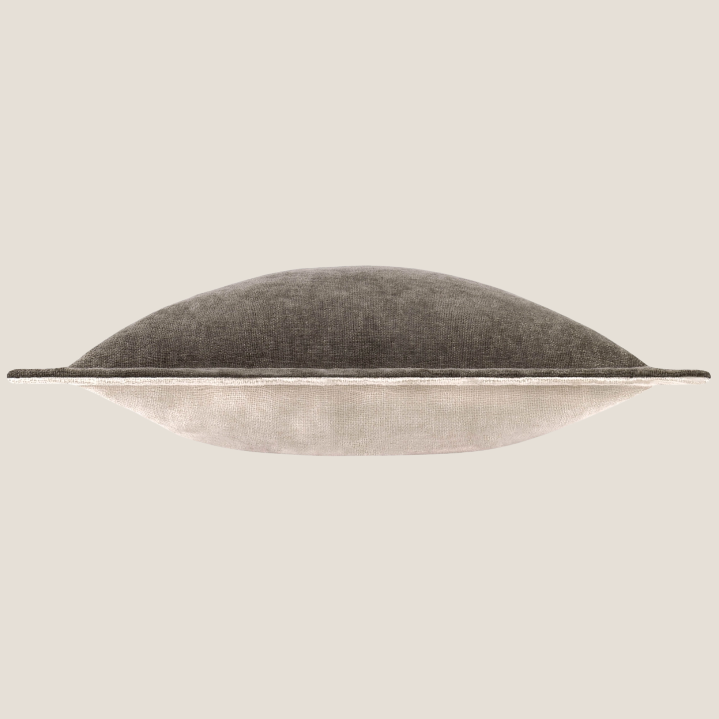 Dune Chenille Cushion Cover in Mole