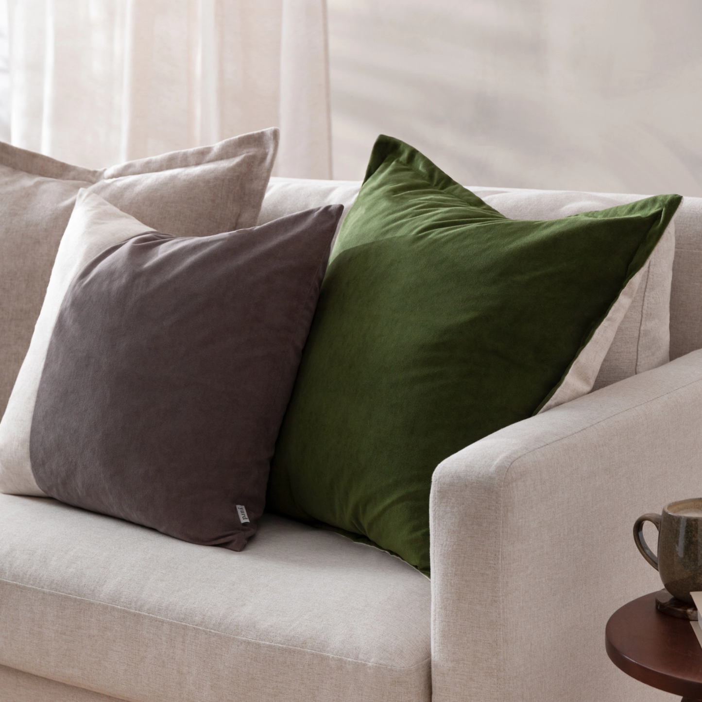 Dune Chenille Cushion Cover in Natural