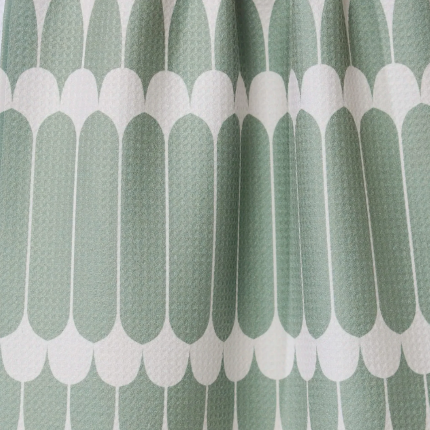 Geometry Salle Verte Tea Towel