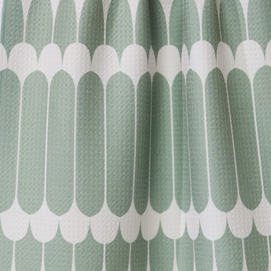 Geometry Salle Verte Tea Towel