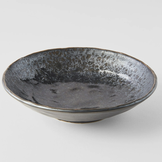 Noir Pearl Shallow Open Bowl