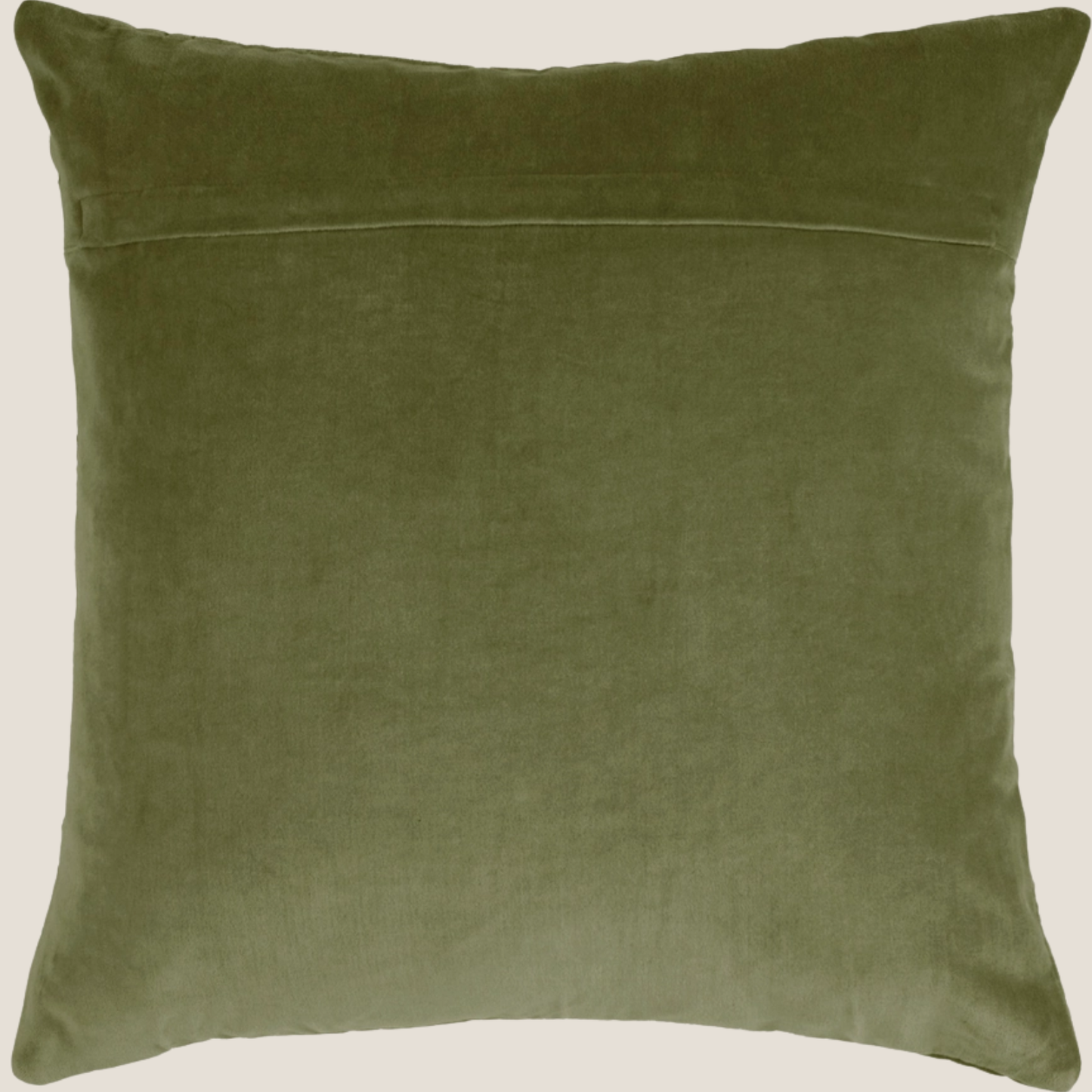 Haze Feather Filled Cushion in Sage Green