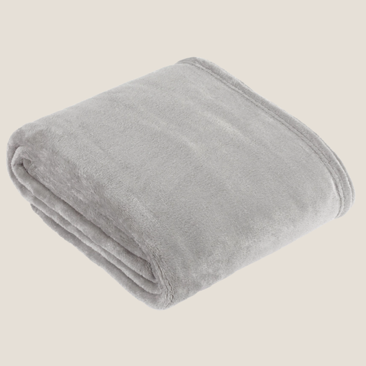 Harrow Fleece Throw in Grey