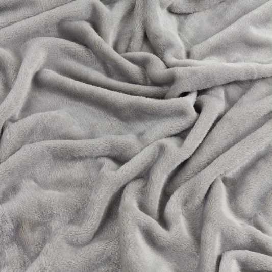 Harrow Fleece Throw in Grey