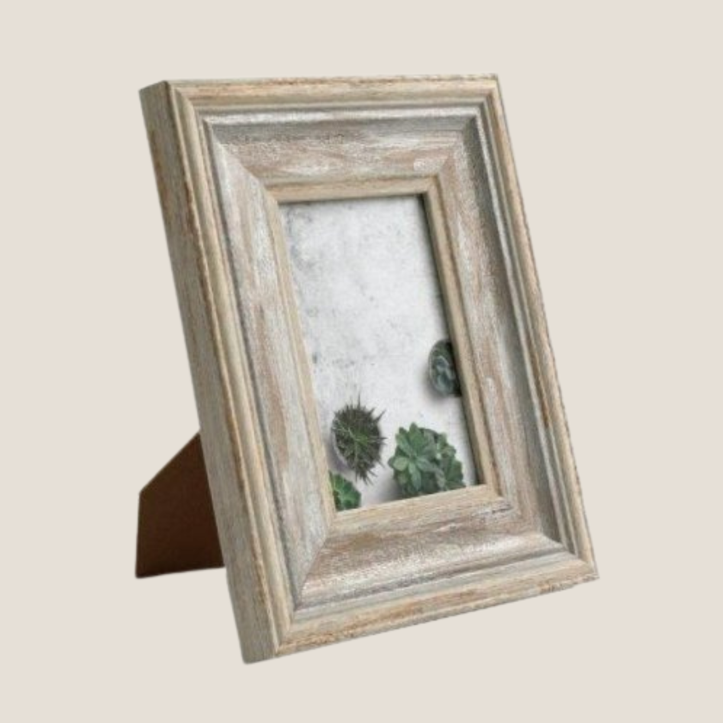 Washed Wooden Photo Frame, 6x4"