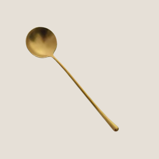 Matt Gold Small Serving Spoon