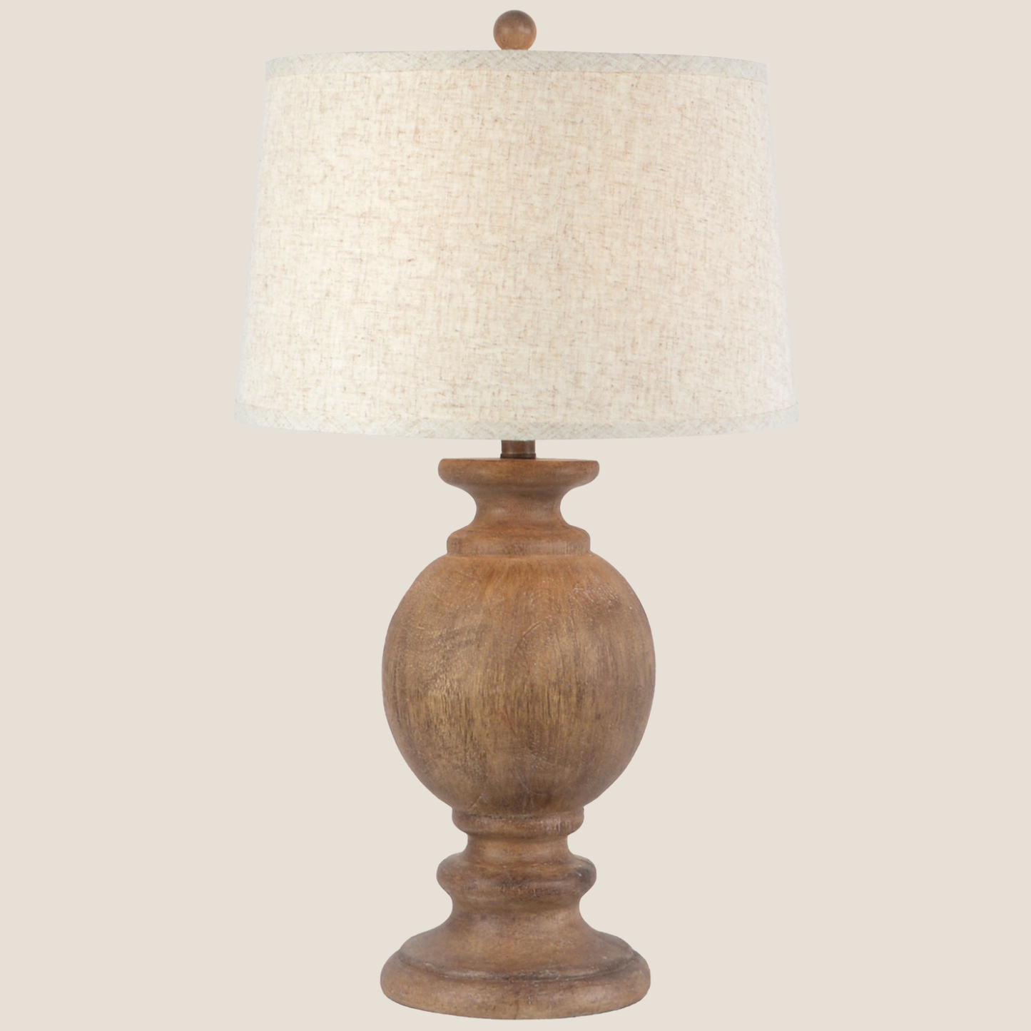 Clarion Table Lamp with Linen Shade
