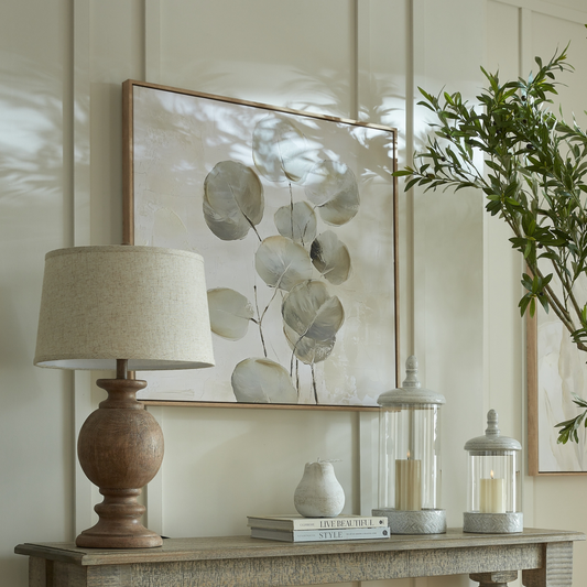 Clarion Table Lamp with Linen Shade