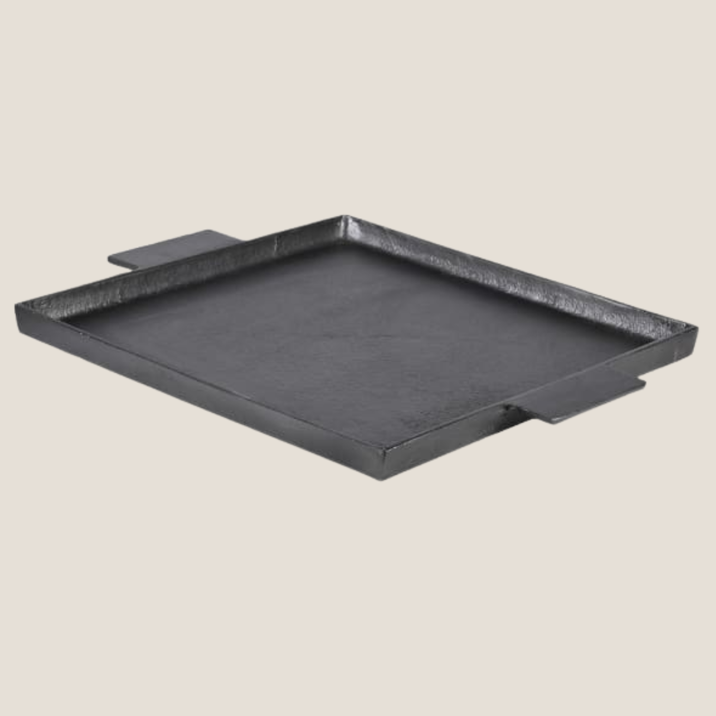 Gunmetal Square Tray