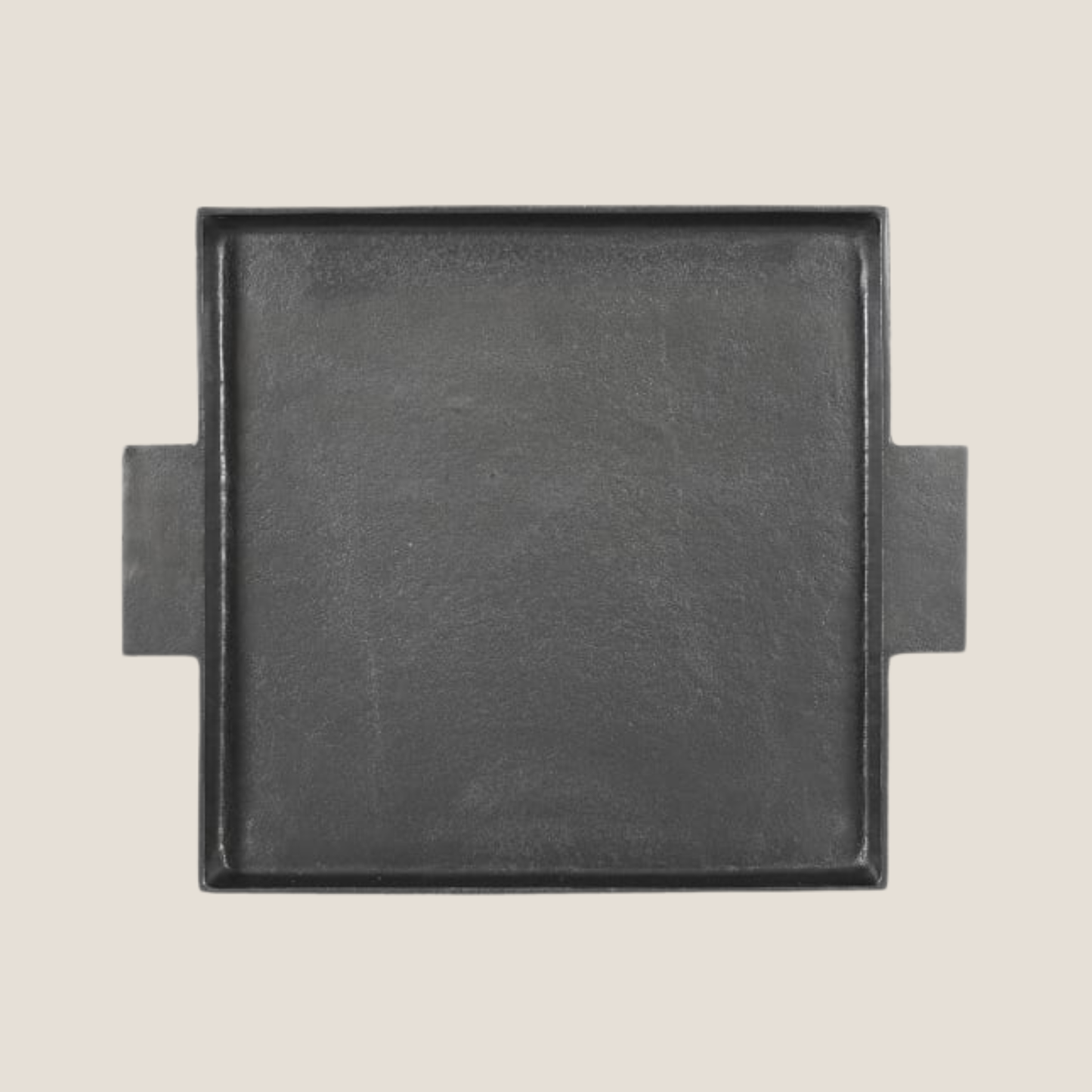 Gunmetal Square Tray