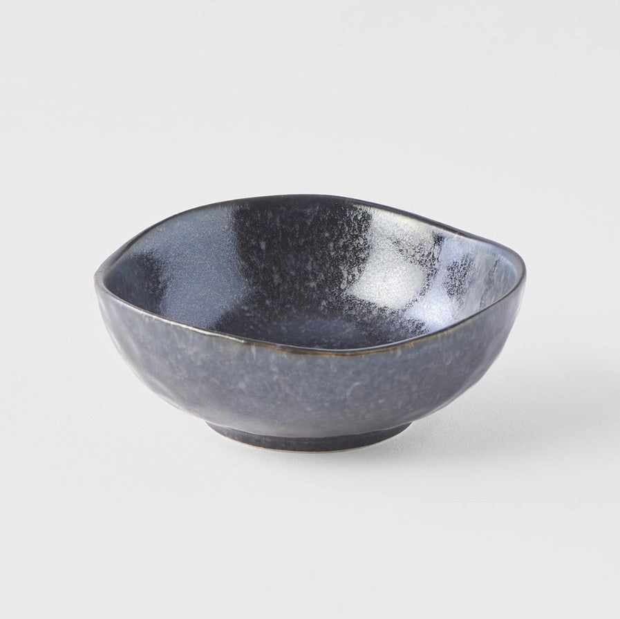 Black Ember Uneven Tapas Bowl