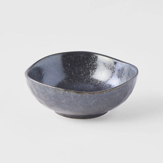 Black Ember Uneven Tapas Bowl