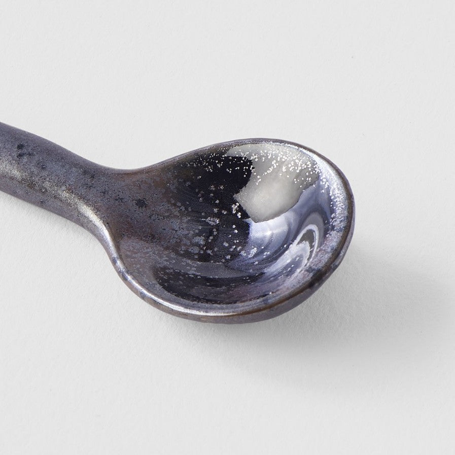 Obsidian Speckle Quartz Teaspoon