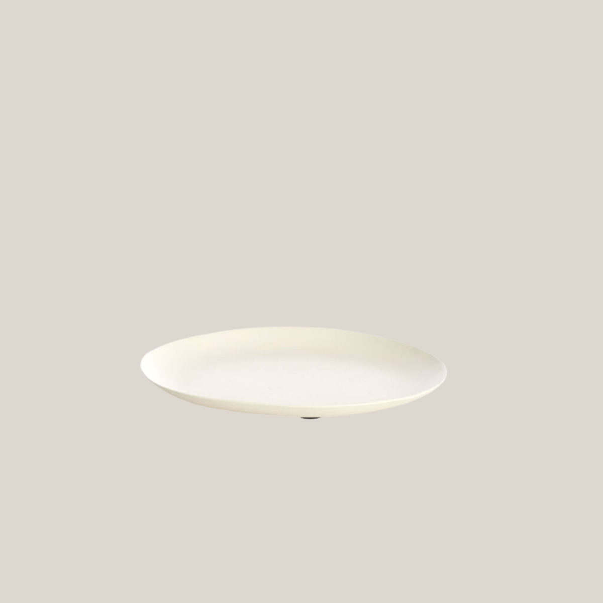 Kotao Extra-Small Metal Plate - Cream