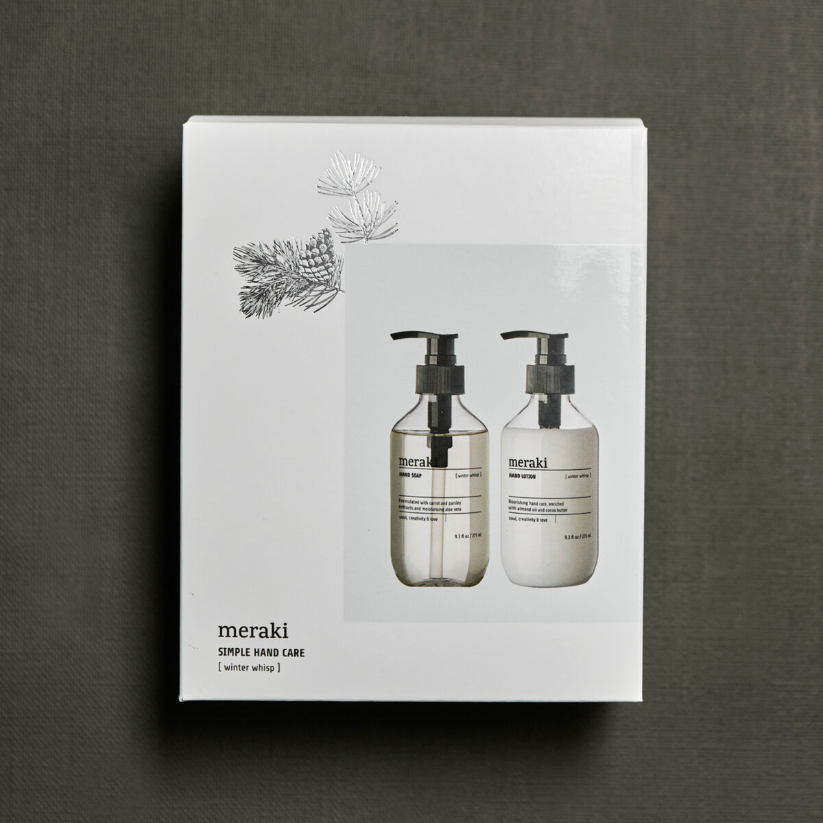 Meraki Gift Box, Winter Whisp Hand Soap & Lotion