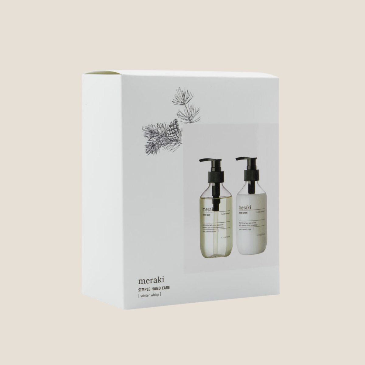 Meraki Gift Box, Winter Whisp Hand Soap & Lotion