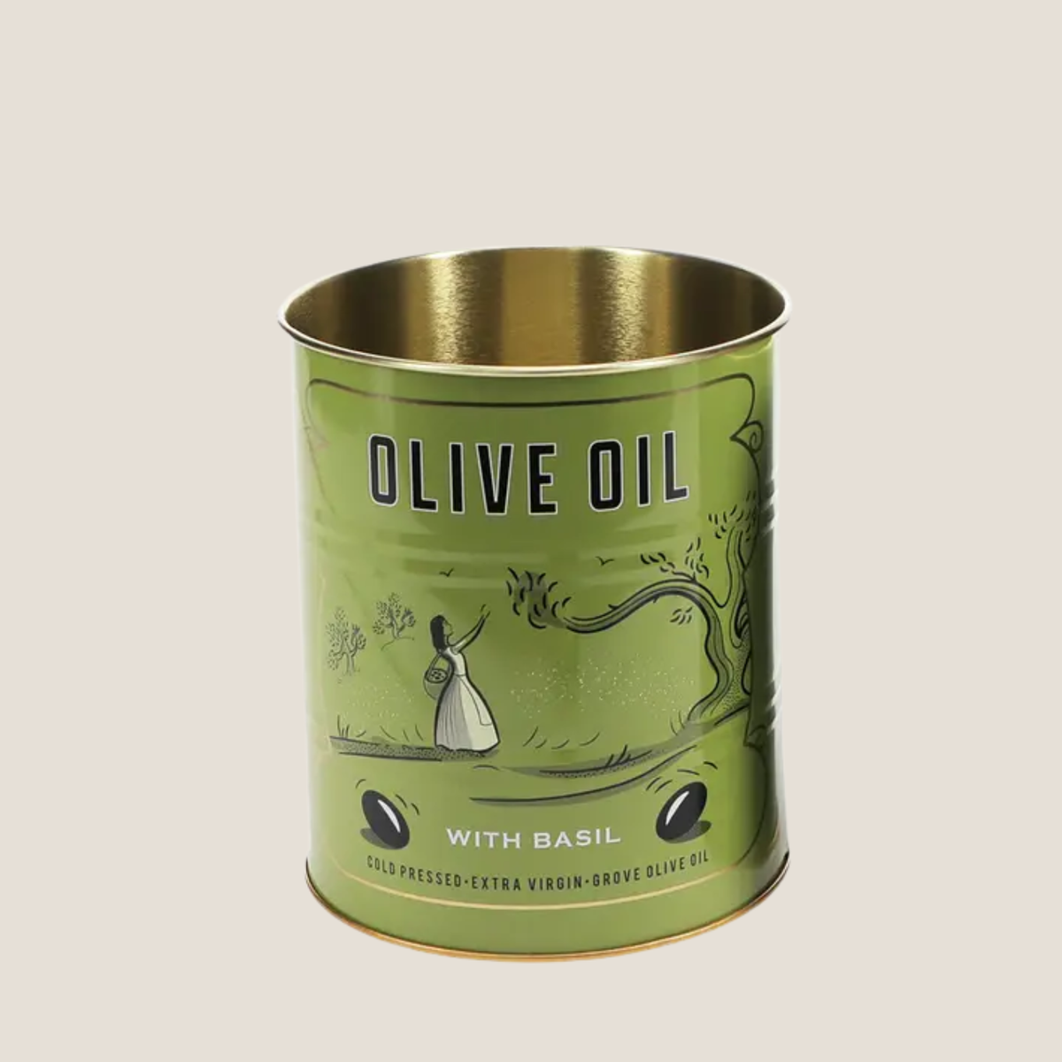 Grove Olive Oil Tin Large - Light Olive