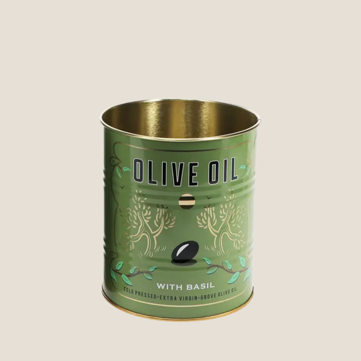 Grove Olive Oil Tin Medium - Dark Olive