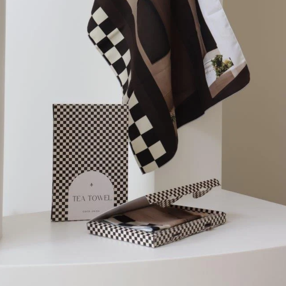Coco Unika Luxury Microfibre Teatowel, Granola