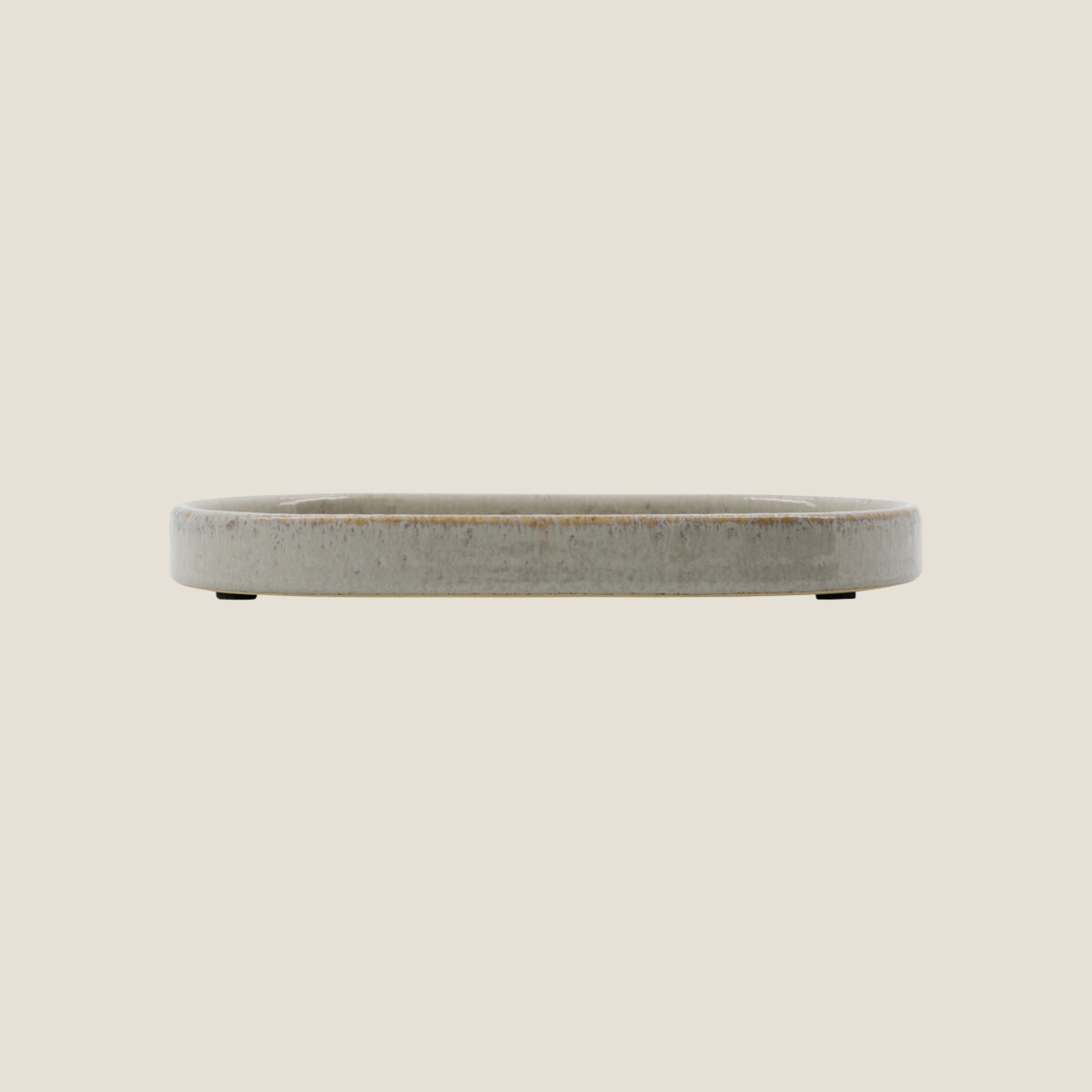 Datura Small Tray, Greige