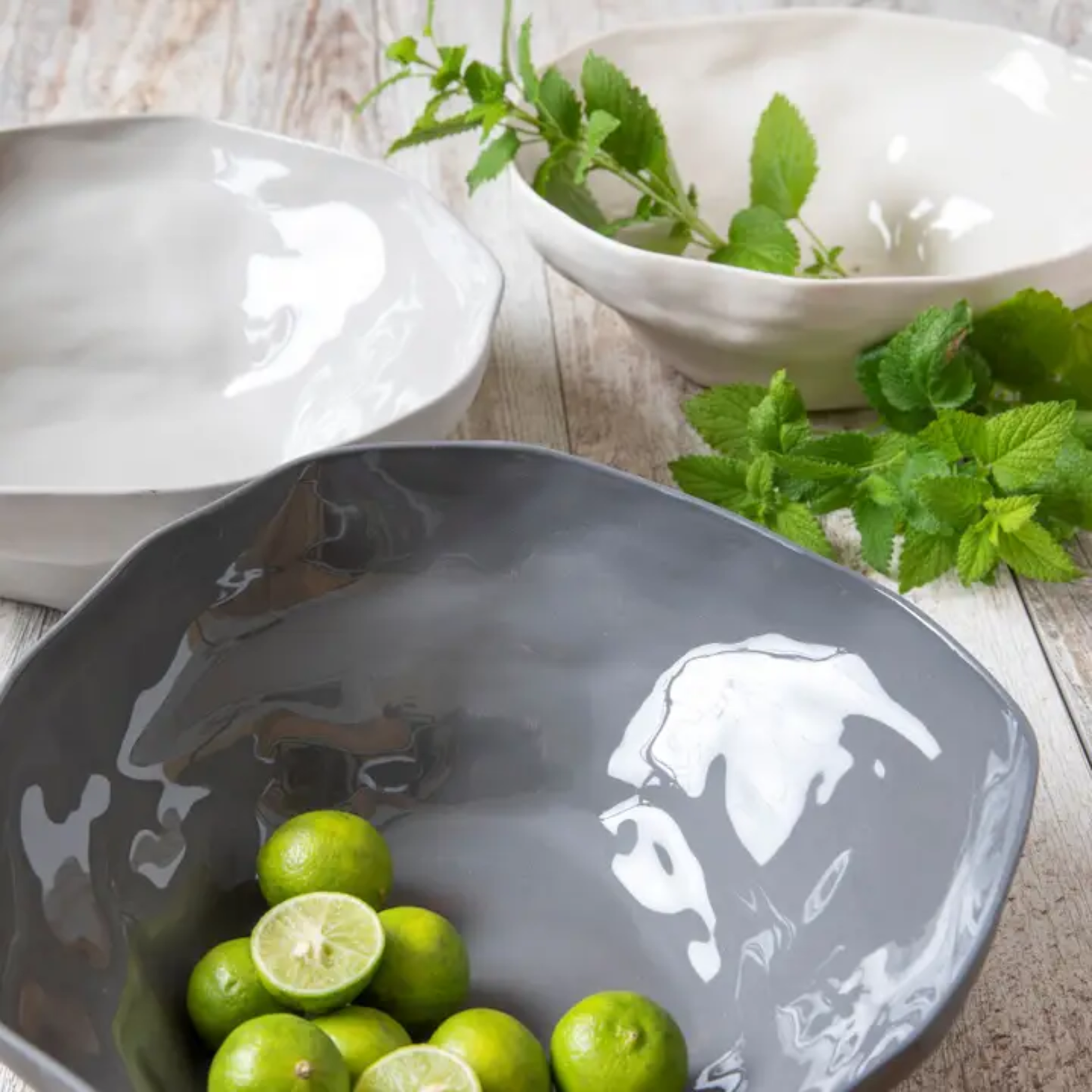 Tam Stoneware Side Bowl, Slate